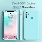 Роскошный квадратный телефон для OPPO A53 A53S 4G A72 A52 A31 A91 A5 A9 A12 Realme 8 7 6 X2 Pro GT Neo 2 C21 C21Y, Мягкий защитный чехол