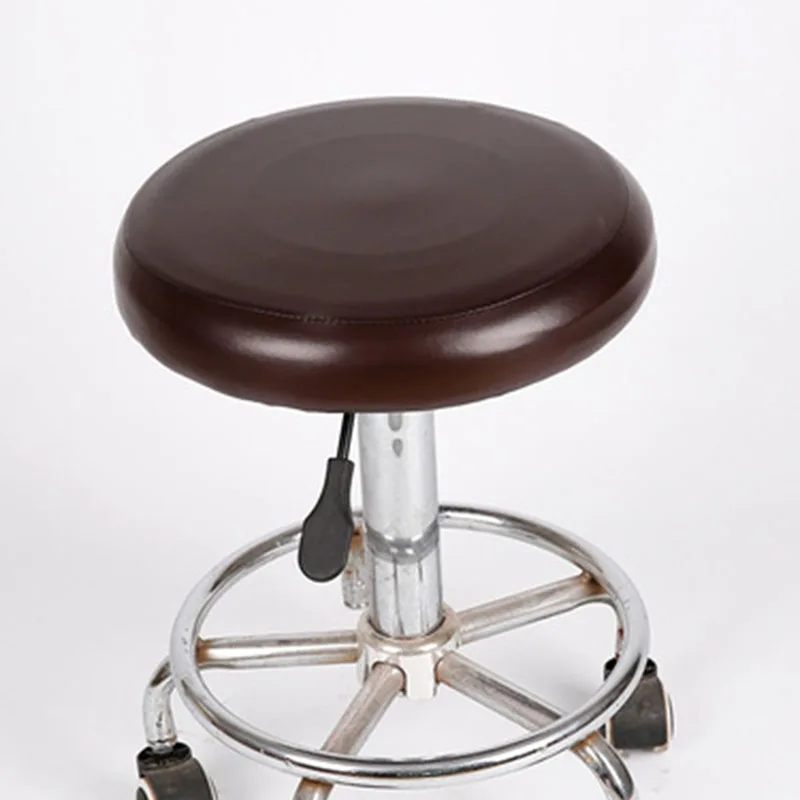 Из искусственной кожи домашний стул для столовой крышка Круглый Барный крышку