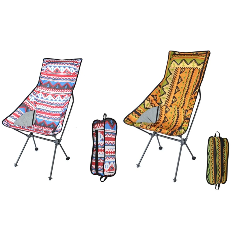Acheter Dossier Chaise Plage Randonnée Pêche Chaise Pliante En Plein Air Portable Léger Sac à Dos Camping Chaises