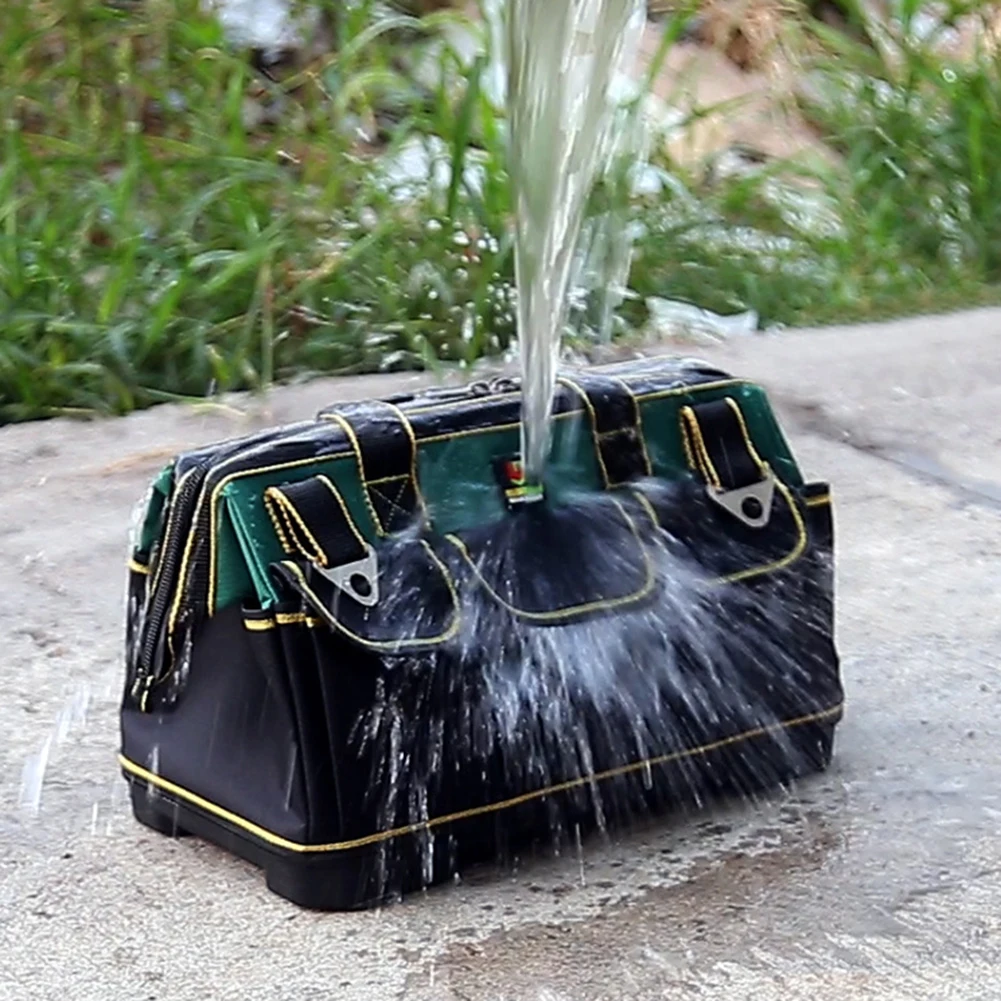 

Многофункциональные сумки для электриков, износостойкая сумка из ткани Оксфорд на плечо для инструментов, для установки и обслуживания, Су...