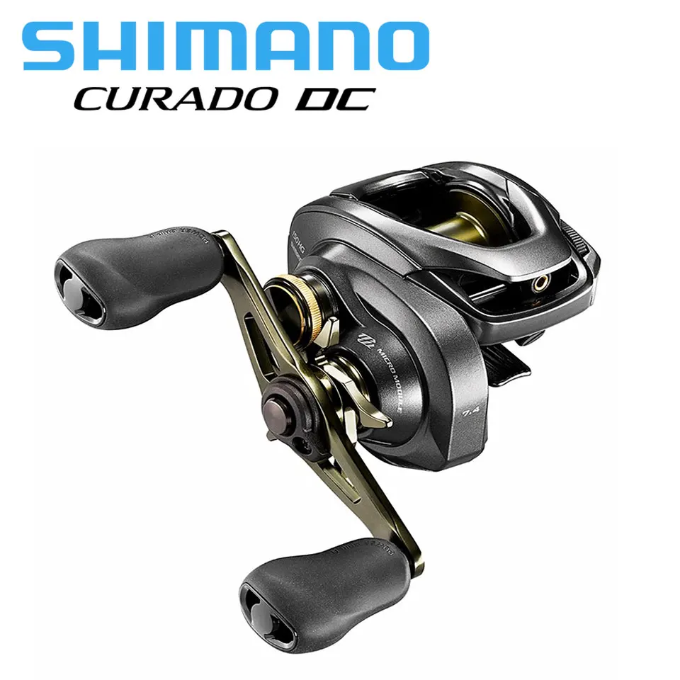 

SHIMANO CURADO DC 150 151 150HG 151HG 150XG 151XG 7BB 6.3/7.3/8.5:1 Low Profile I-DC4 Baitcasting Fishing Saltwater Reel