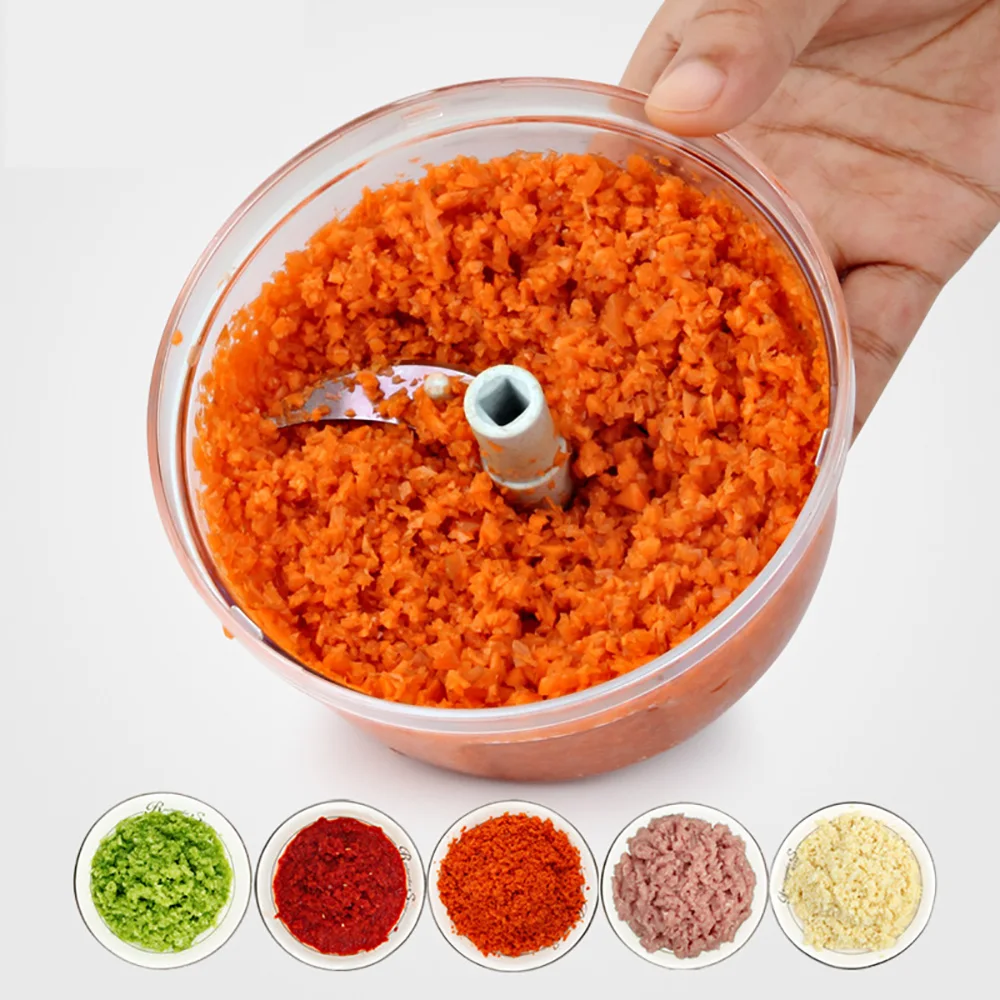 Ручной измельчитель кухонный комбайн со смесительным лезвием устройство резки