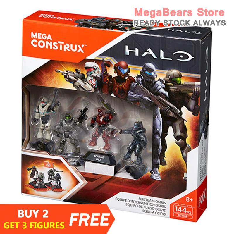 Конструктор Mega Bloks 220 x Halo DYH88 Fireteam Osiris строительные блоки игрушки|Игрушечные