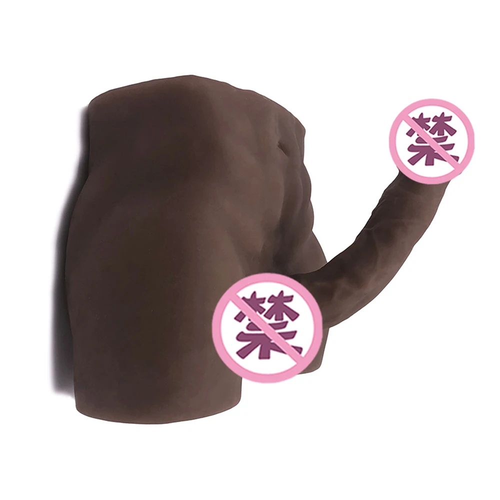 Двухцветная Мужская сексуальная кукла пенис секс большой фаллоимитатор