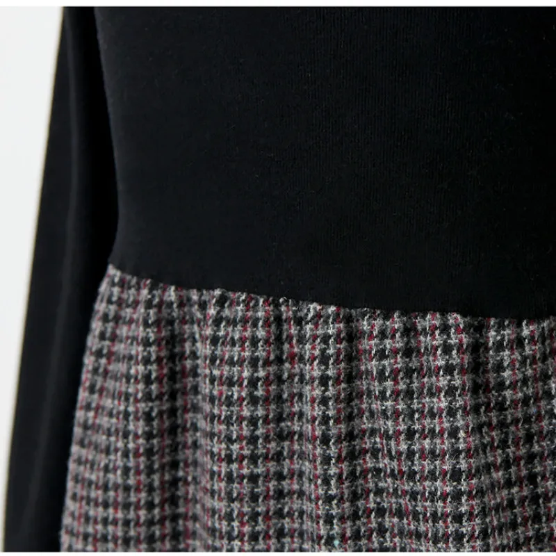 Платья для девочек осень 2020 новое платье в клетку маленьких принцессы малышей