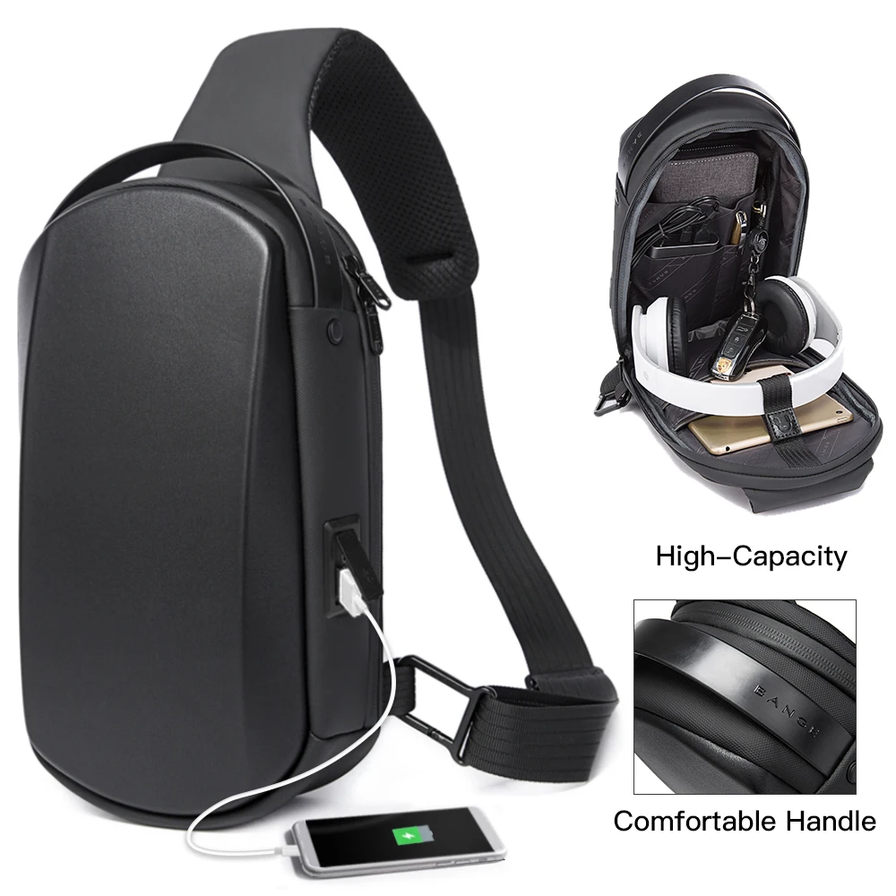 

2022 новая Противоугонная многофункциональная сумка через плечо, сумки через плечо, мужские водонепроницаемые короткие дорожные нагрудные сумки для мужчин