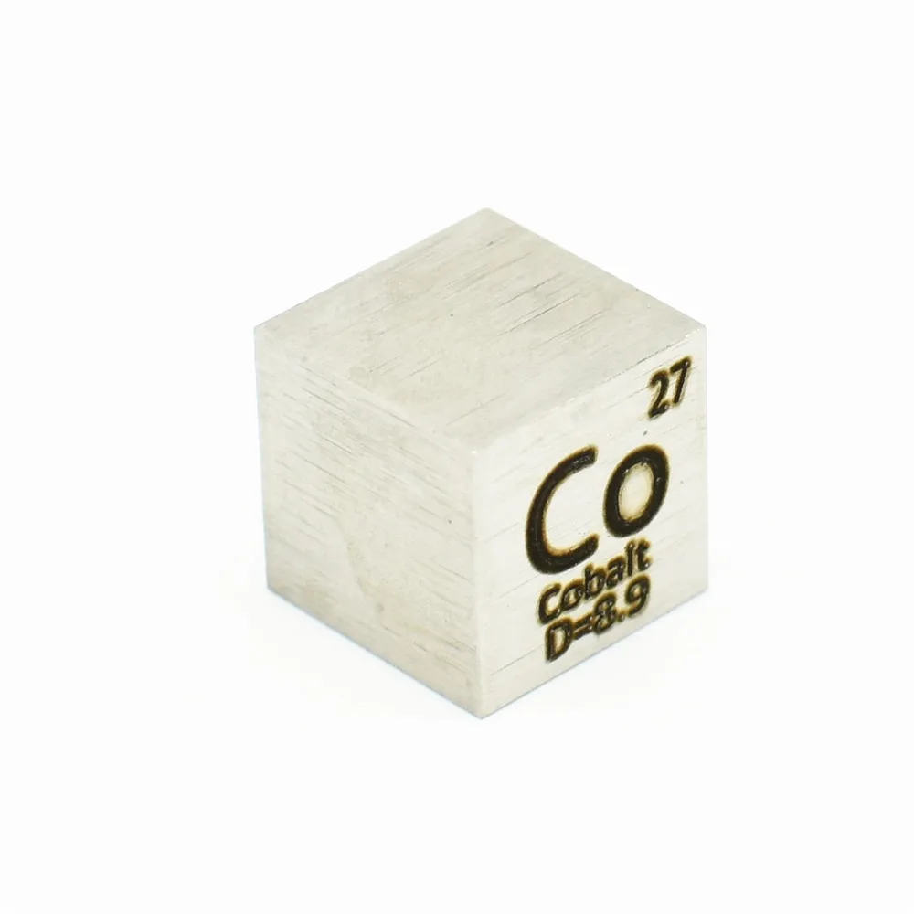 10MM CUBE COBALT Элемент куб 10 мм чистая плотность 99.95% металлические коллекции C Al Ni Ti Mo Cu Fe Sn Cr Bi Co Nb ручной работы DIY хобби ремесла дисплей - Цвет: 10MM CUBE COBALT