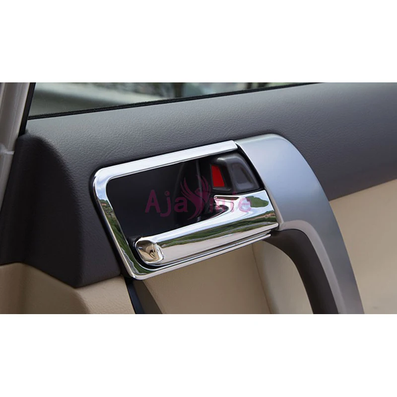 For Toyota Land Cruiser Prado 150 FJ150 2010-2017 Interior Door Handle Bowl Cover Trim Chrome Car Styling Accessories