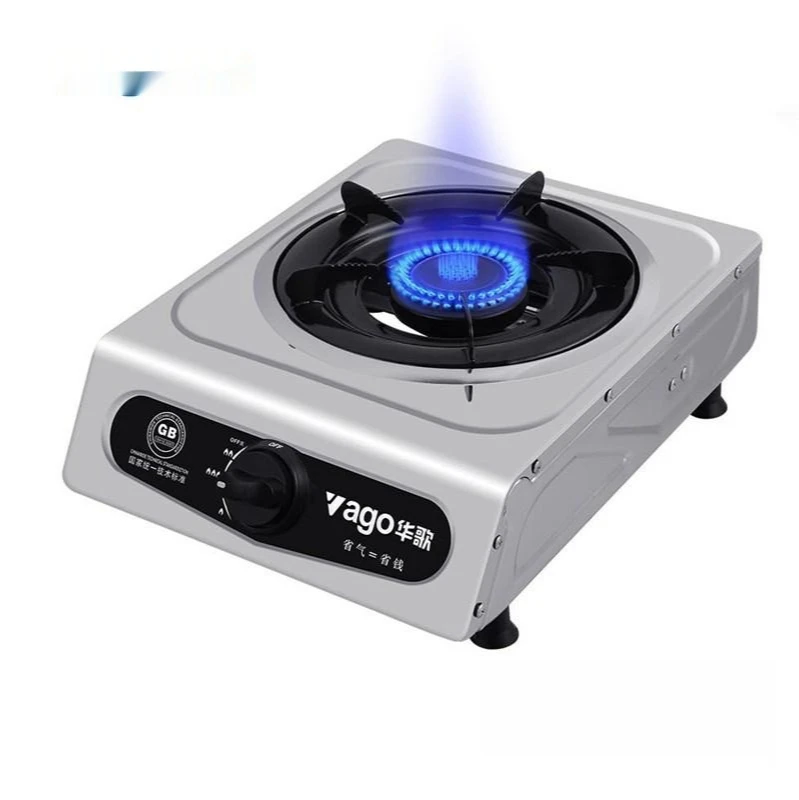 Energy saving of gas pipeline of single stove natural gas single head domestic combined stove