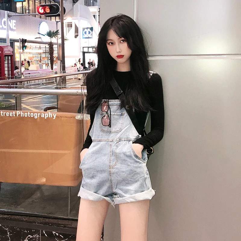 Летние серые сетчатые штаны Hongfu в старинном гонконгском стиле на подтяжках