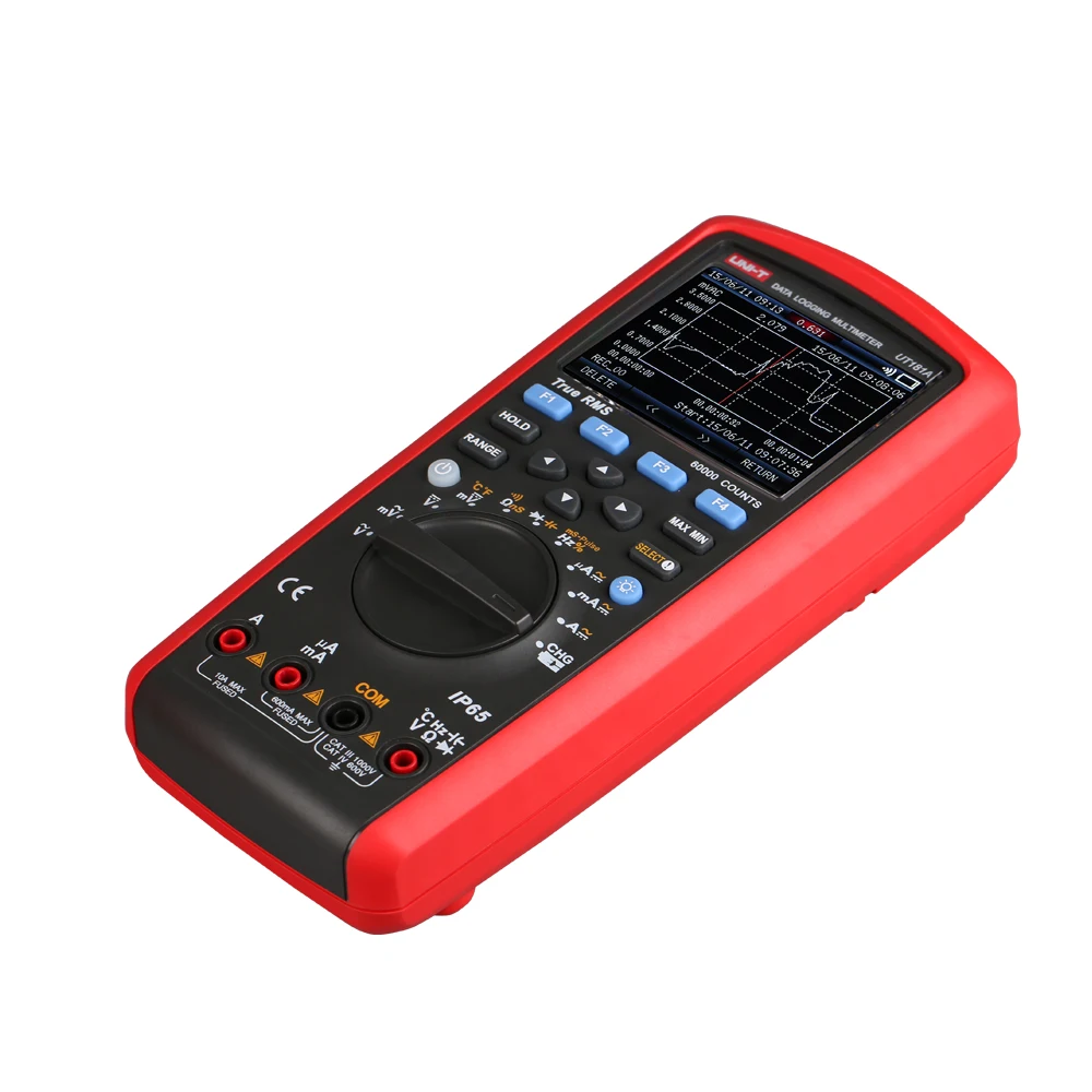 Промышленный Цифровой мультиметр UT181A UNI-T отсчетов для ПК измерения емкости и