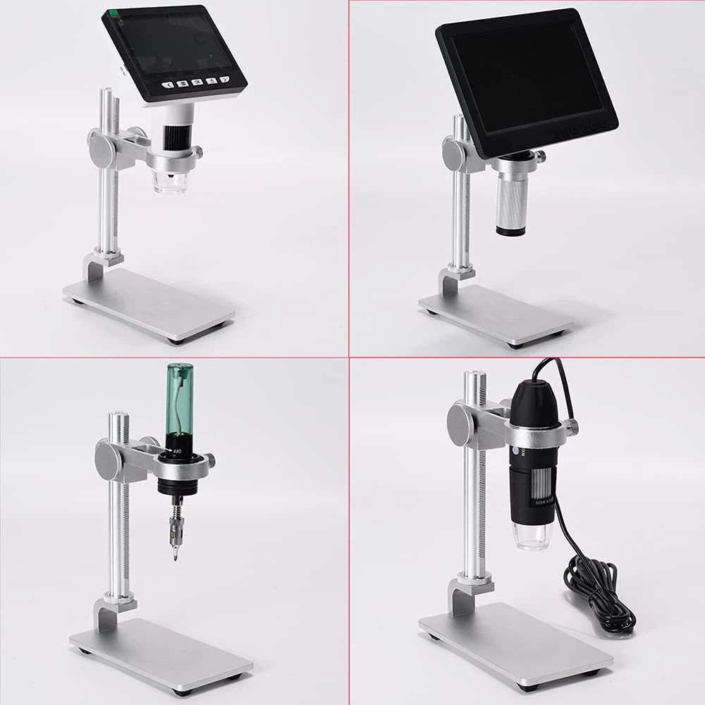 USB Microscope Stand Bracket Aluminum Alloy Foothold Table Frame Holder for Repair Soldering | Инструменты