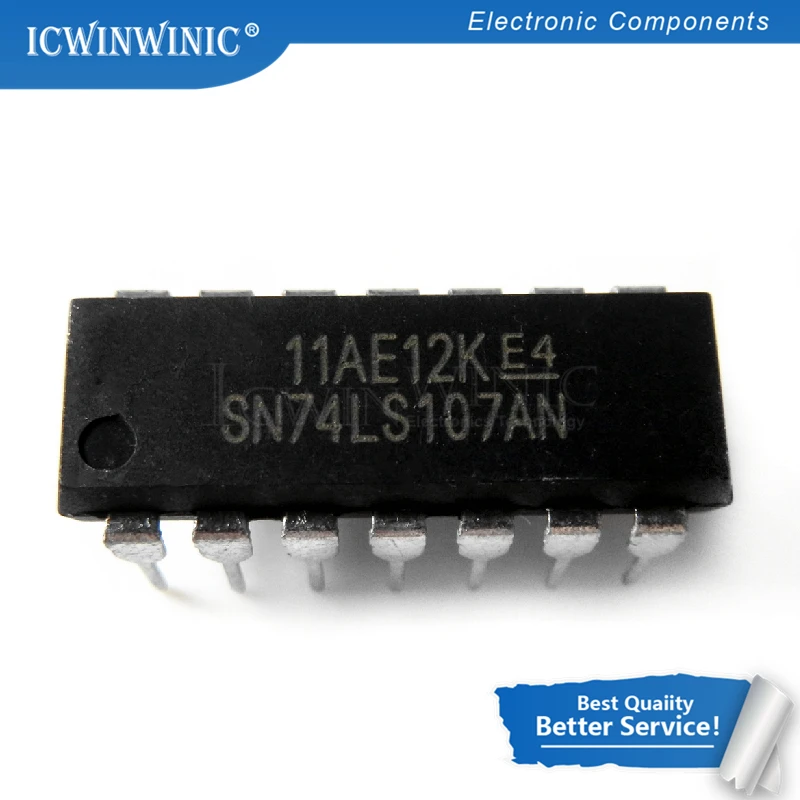 

SN74LS107AN DIP14 SN74LS107N DIP HD74LS107AP 74LS107 DIP-14 DM74LS107AN MB74LS107, 5 шт.