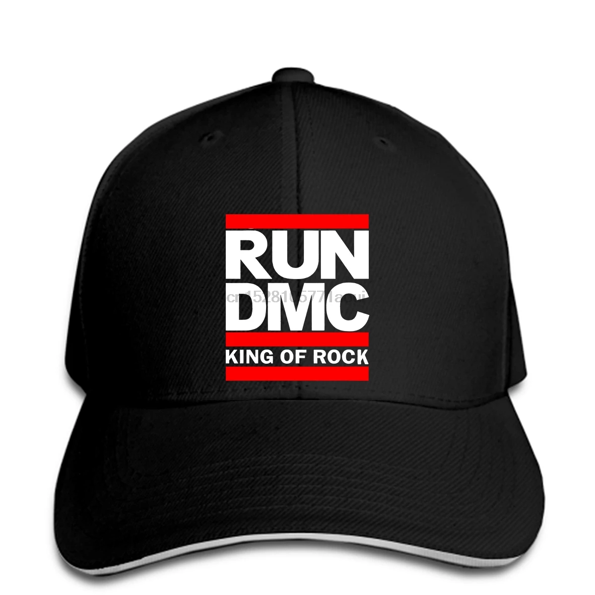 

Baseball cap NEW RUN DMC Print hat Men's Black Unisex Men's