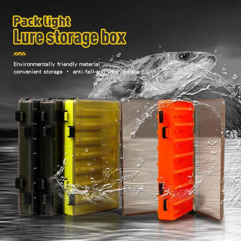 

Коробка для рыболовных снастей для воблера/спиннера, коробка для хранения инструментов, коробка для ретривера, приманки для зимней рыбалки,...