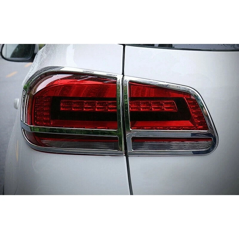 Rear Taillight Lamp Frame Cover Decoration Sticker For Volkswagen VW Tiguan 2010-2012 2013 2014 2015 Car Styling Accessories | Автомобили