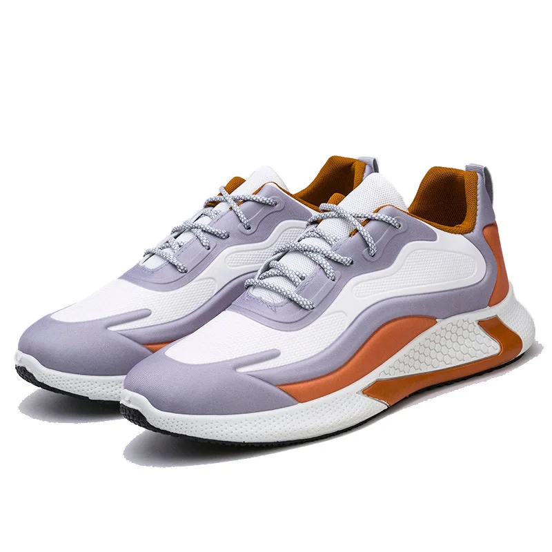 Wholesale Men's Sports Shoes Autumn And Winter New Running Shoes Fashion Korean Breathable Leisure