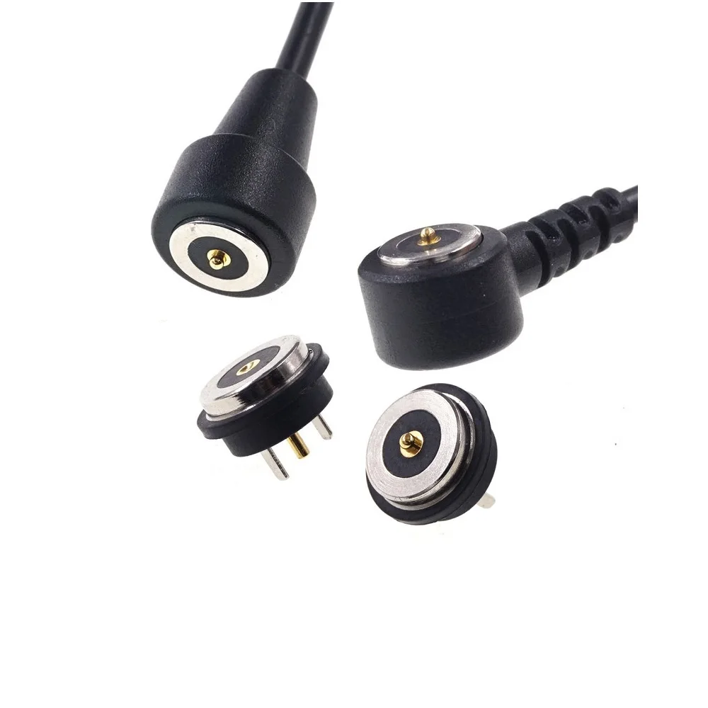 2 комплекта высокоточный Магнитный разъем Pogo Pin подпружиненный USB-кабель A