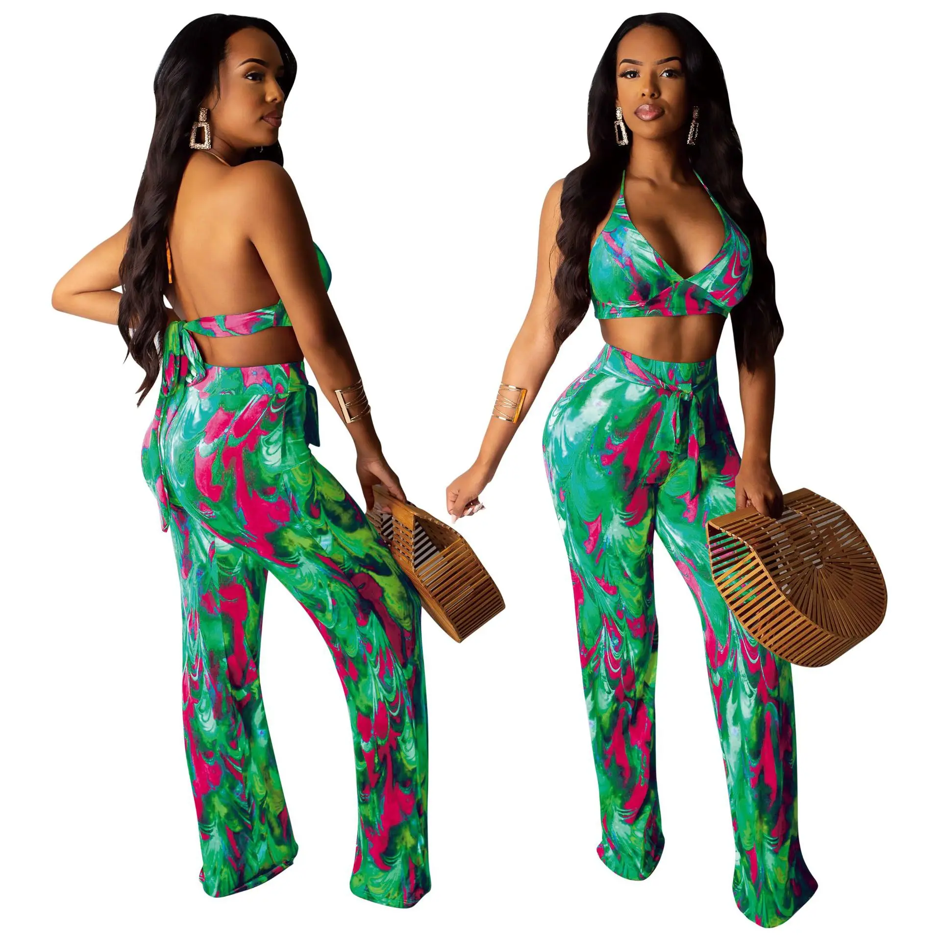 Echoine 7 цветов женский сексуальный топ без рукавов на бретелях длинные широкие