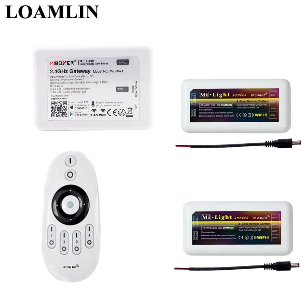 Пульт дистанционного управления Mi light 2 4G WIFI IBOX2 приглушенное управление для одной