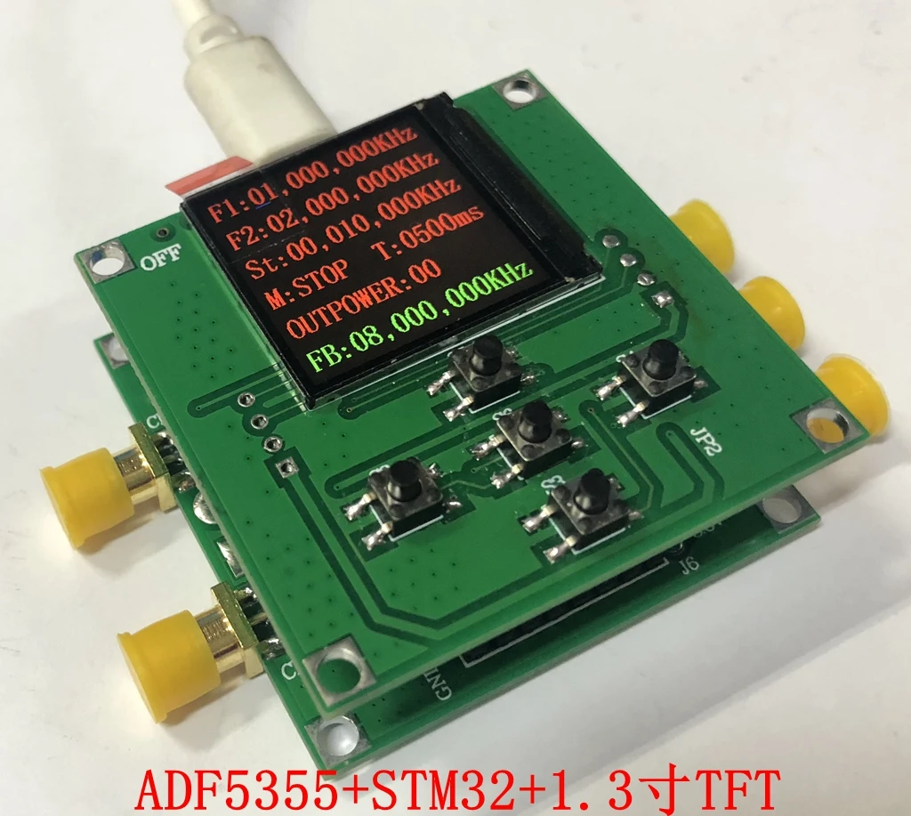 

ADF5355 Supports Frequency Sweep, Official Website Control Software, Phase Locked Loop, Radio Frequency Source 13.6GHz