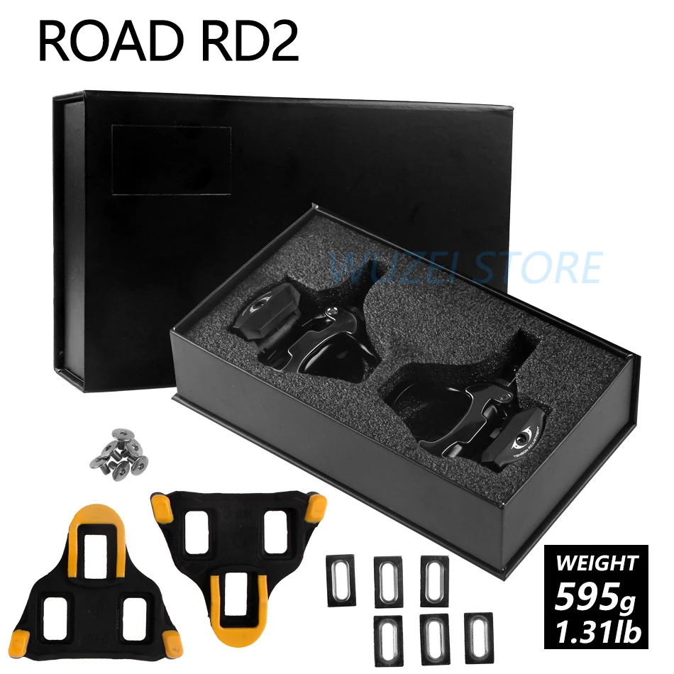 Ссветильник педали RD2 SPD педаль для дорожного велосипеда с клипсой SH11 горного