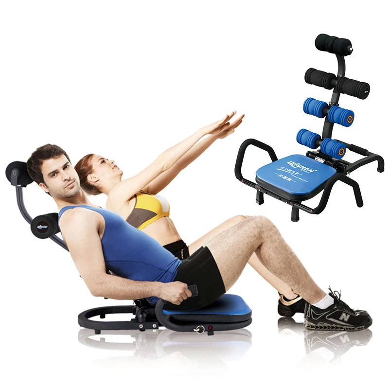 Многофункциональное кресло для фитнеса тренажер брюшного пресса складная доска