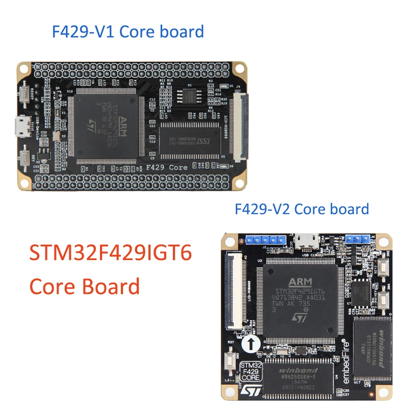 Макетная плата STM32 системная STM32F429IGT6 с процессором небольшая