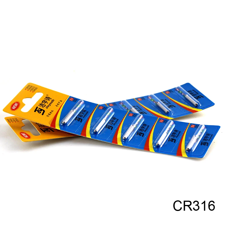 100 шт. электронные плавающие батарейки для рыбалки CR311 CR316 CR322 CR425 CR435 ночной