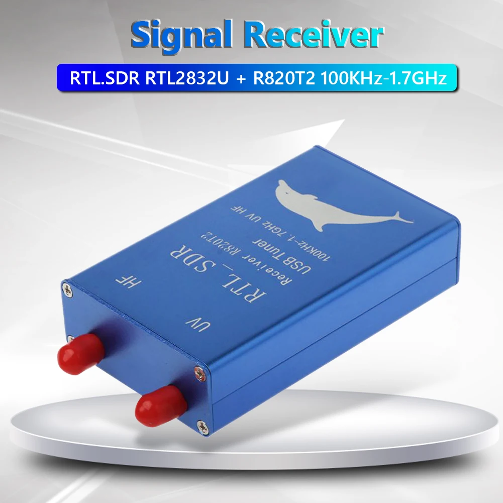 Портативный мини-радиоприемник RTL SDR тюнер RTL2832U + R820T2 100 кГц-1 7 ГГц USB-ресивер