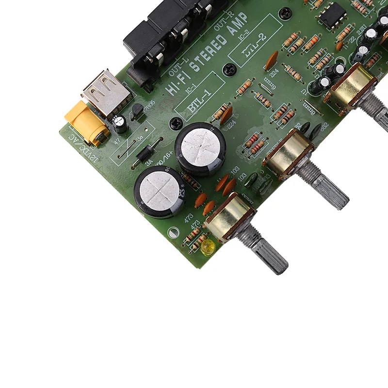 

12V 60W Stereo Digital Audio Power Amplifier Board Electronic Circuit Module DIY