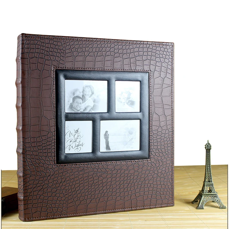 Альбом PocketsWedding 400 из искусственной кожи Обложка для большой семьи свадьба