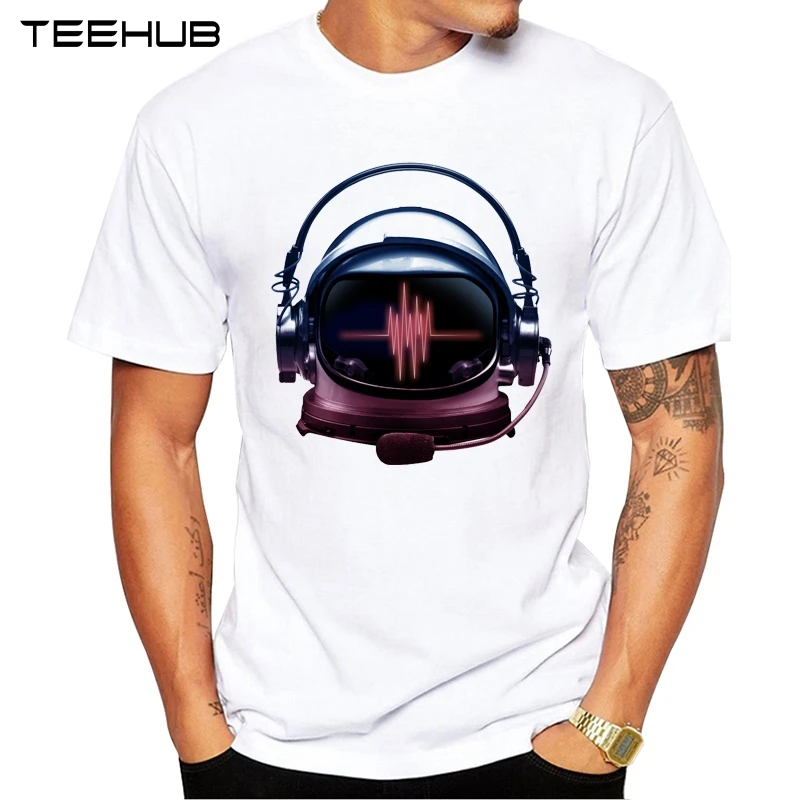 Новинка 2019 крутая Мужская забавная футболка TEEHUB с коротким рукавом и круглым