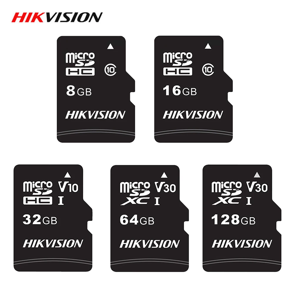 Карта памяти Micro SD Hikvision Class 10 высокоскоростная карта Microsd 32 Гб 64 128 ГБ 16 TF для камер