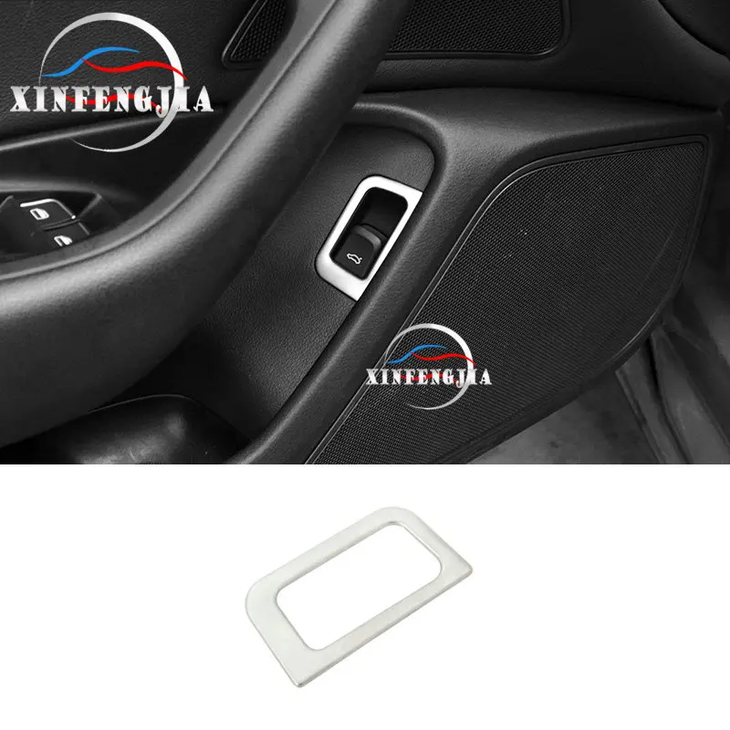 Для Audi A7 A6 C7 12 17 крышка кнопки открытия багажника из нержавеющей стали Рамка