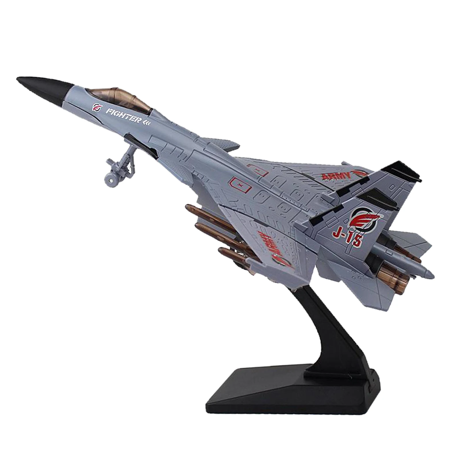Модель самолета J15 из Китая модель литого под давлением миниатюрная сплава с