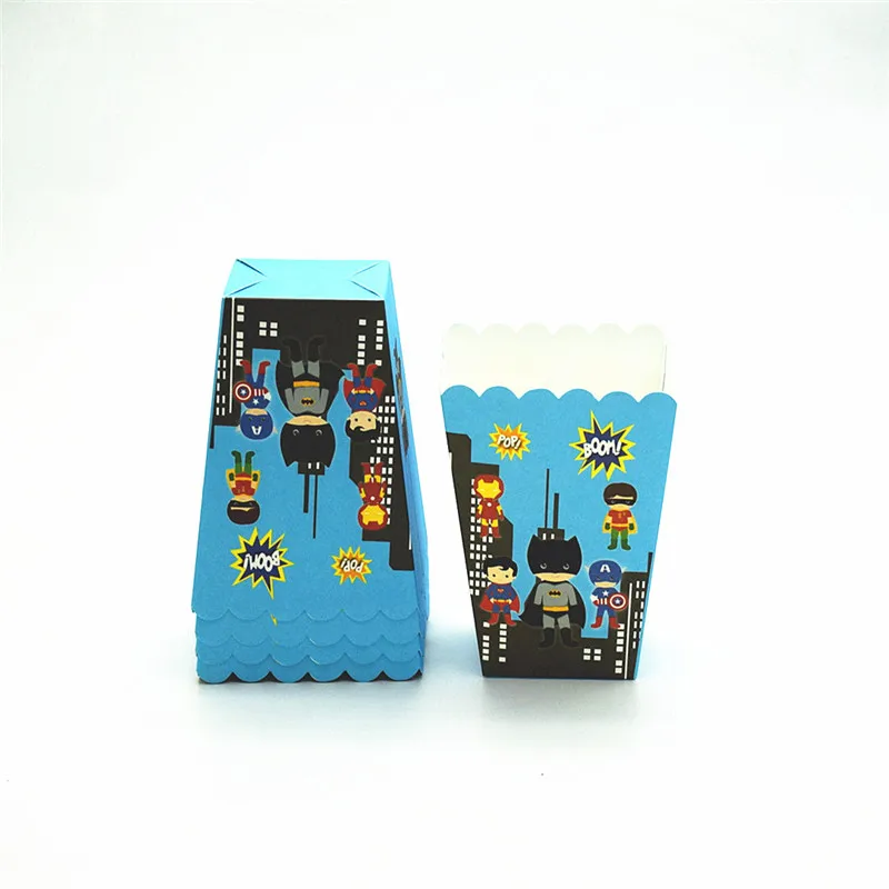 Партия из 12 штук детский день рожденья для мальчиков Поставки супер герой