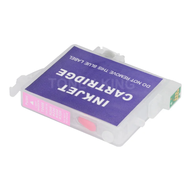 Тоней Кинг T0481 чернильный картридж для Epson Stylus Photo R200 R220 заправляемые чернильные