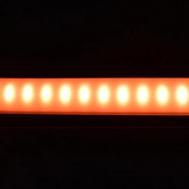 5050 SMD светодиодный Жесткий полосы 36 светодиодный S RGB 12V DC 50 см/шт. с 4-контактным белым разъемом светодиодный бар свет под освещением шкафа
