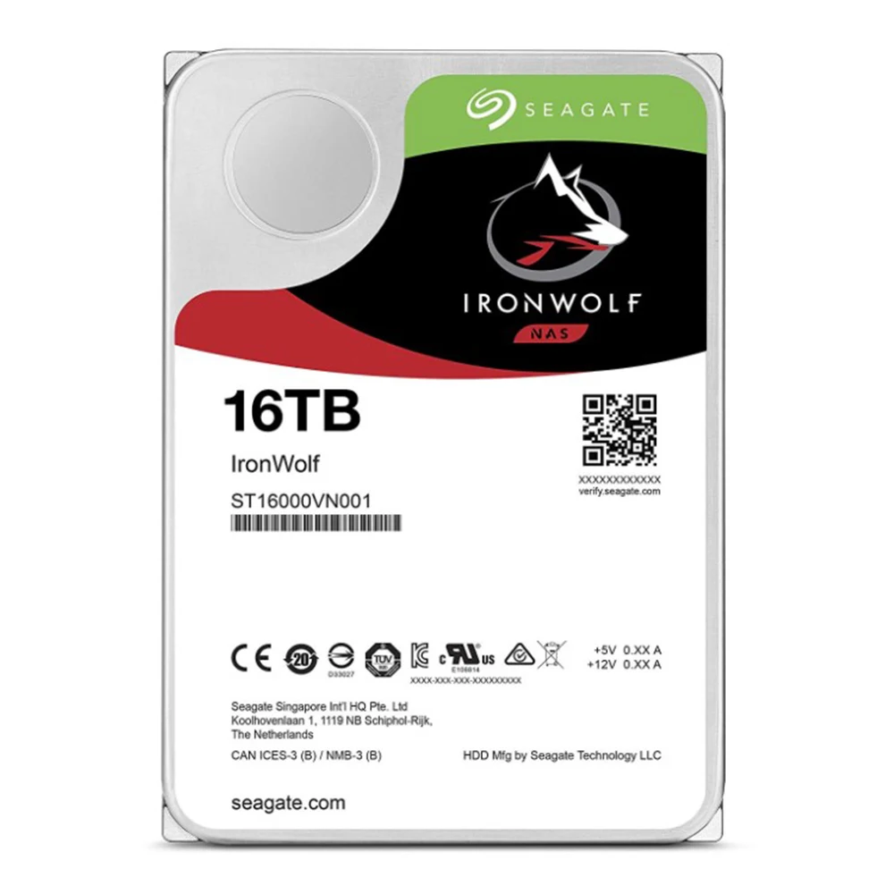 Внутренний жесткий диск Seagate IronWolf Pro 2 ТБ 4 6 8 10 1 14 16 NAS RAID прилагается служба