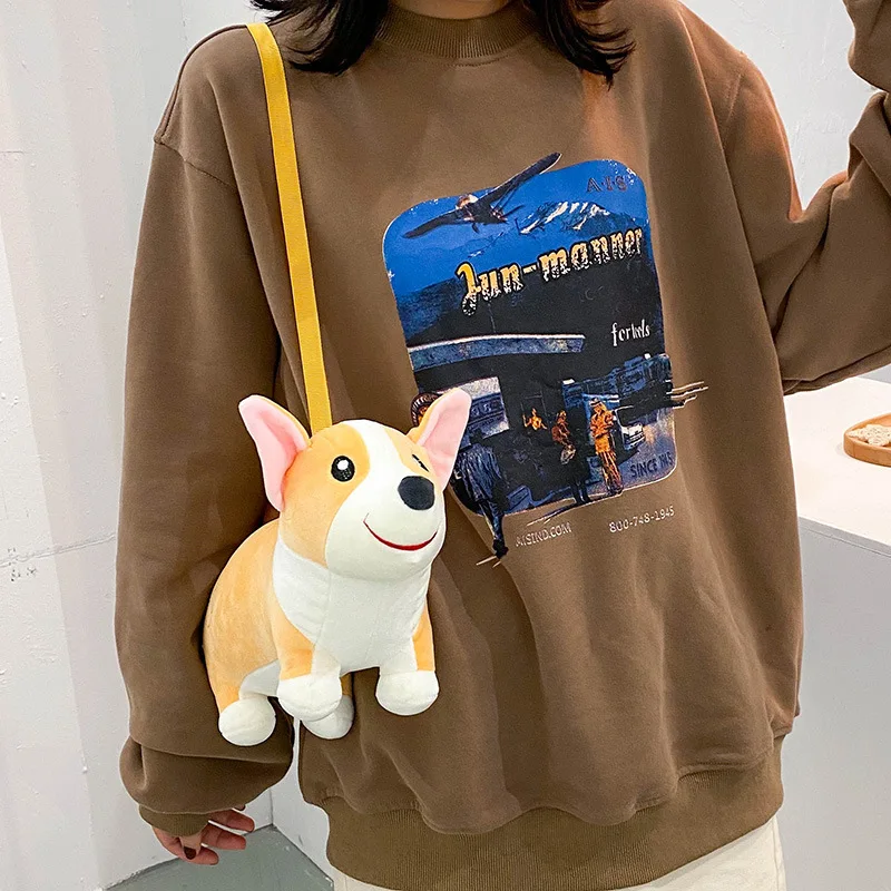 Новый плюшевый рюкзак милый мультяшный Детский с игрушками мини школьный