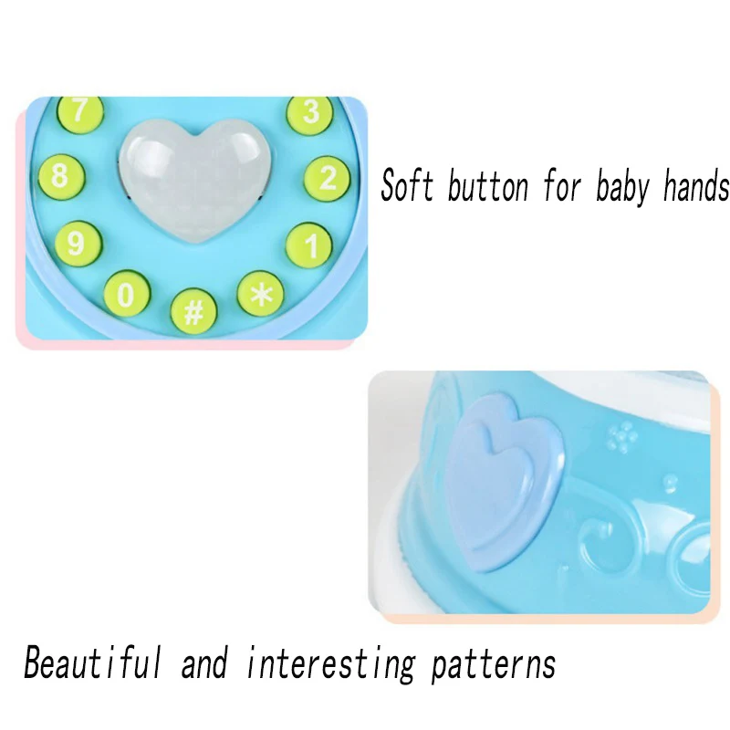 Детский телефон игрушка смартфон светильник кой музыка игрушки для ролевых игр