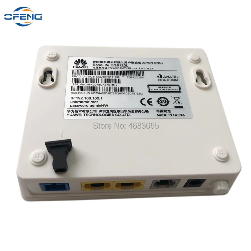 Бесплатная доставка Huawei EchoLife EG8120L GPON ONU SC APC &amp UPC новый оптический сетевой блок ont
