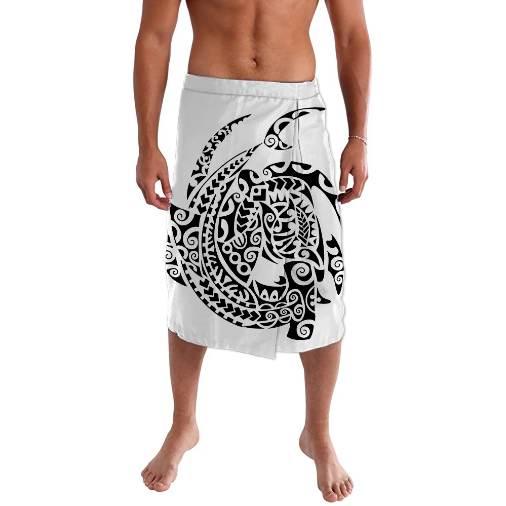 

Уютная полинезийская Молодежная желтая талисмана с полным рисунком на заказ, высокое качество, лидер продаж, ie faitaga Man Sulu