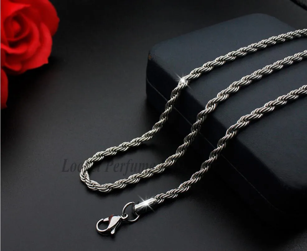 Ожерелье из нержавеющей стали для мужчин и женщин модели титановое ожерелье