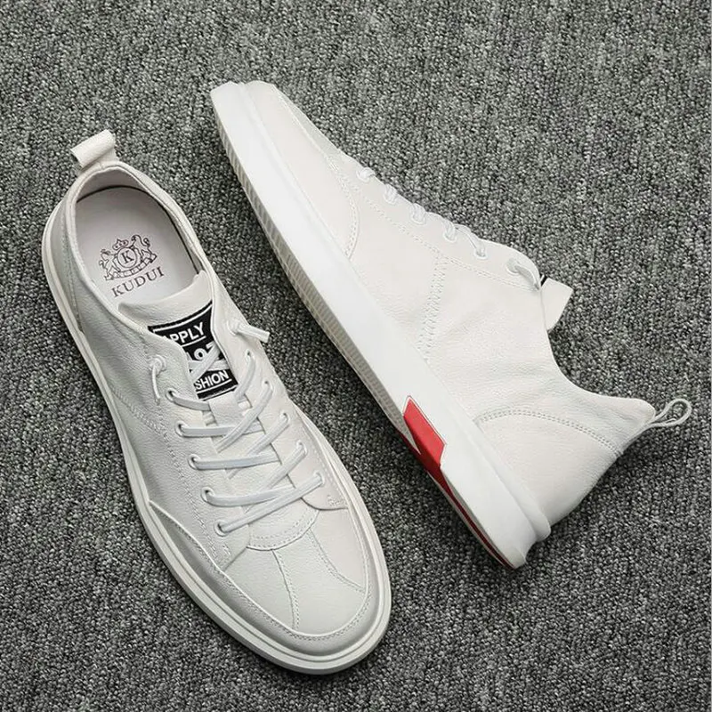 Лидер продаж мужские классические удобные кроссовки прогулочная белая дышащая