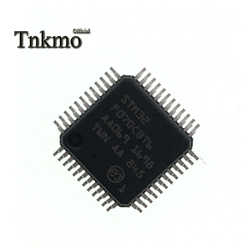 5 шт. 10 STM32F070CBT6 LQFP-48 STM32F070CB LQFP8 STM32F070 STM32 32F070CBT6 070 32-битный микропроцессор чип новый и