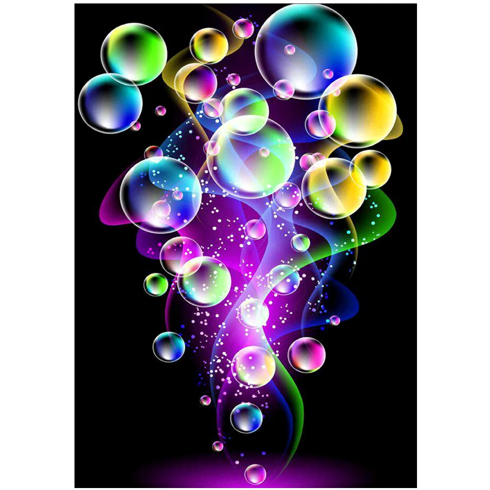 Париж Эйфелева башня Алмазная 5d алмазная Картина Красочные bubble арт комплект для