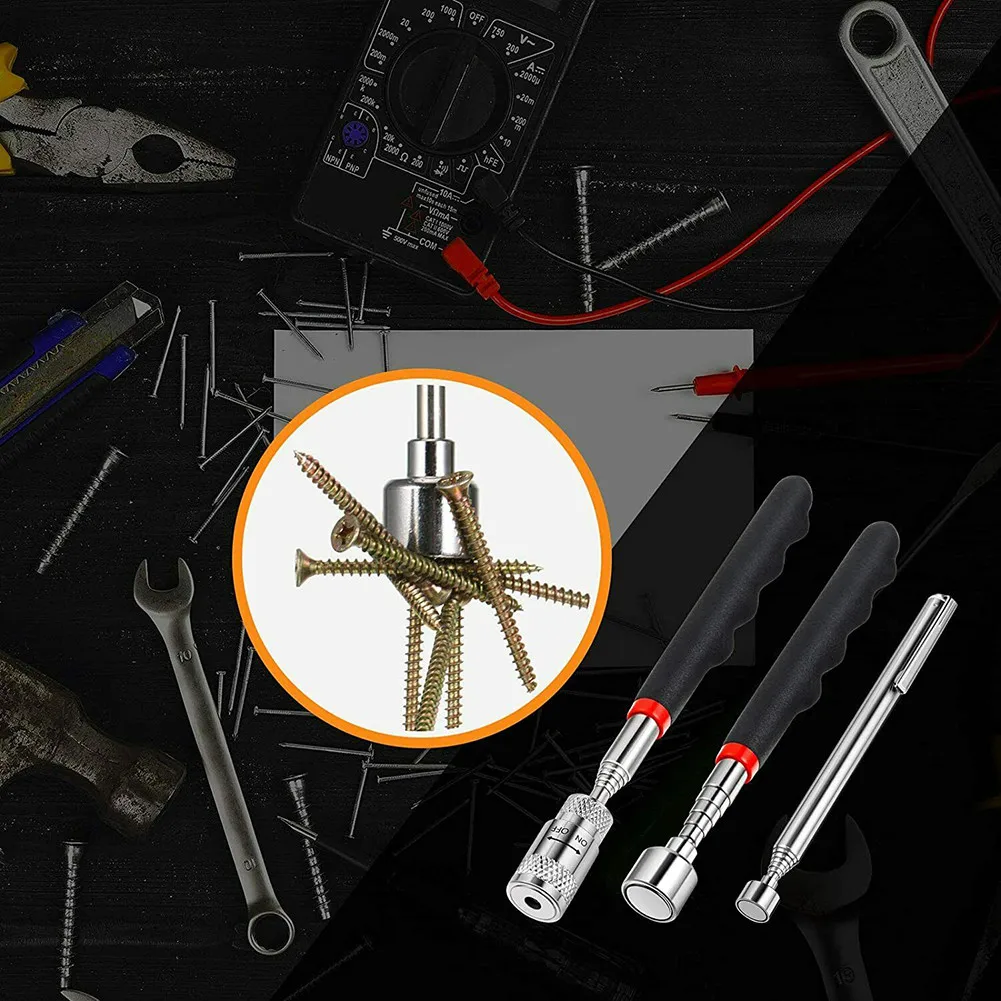 3 шт. магнит пикап инструмент телескопическая включает в себя 8 фунтов лёгкий