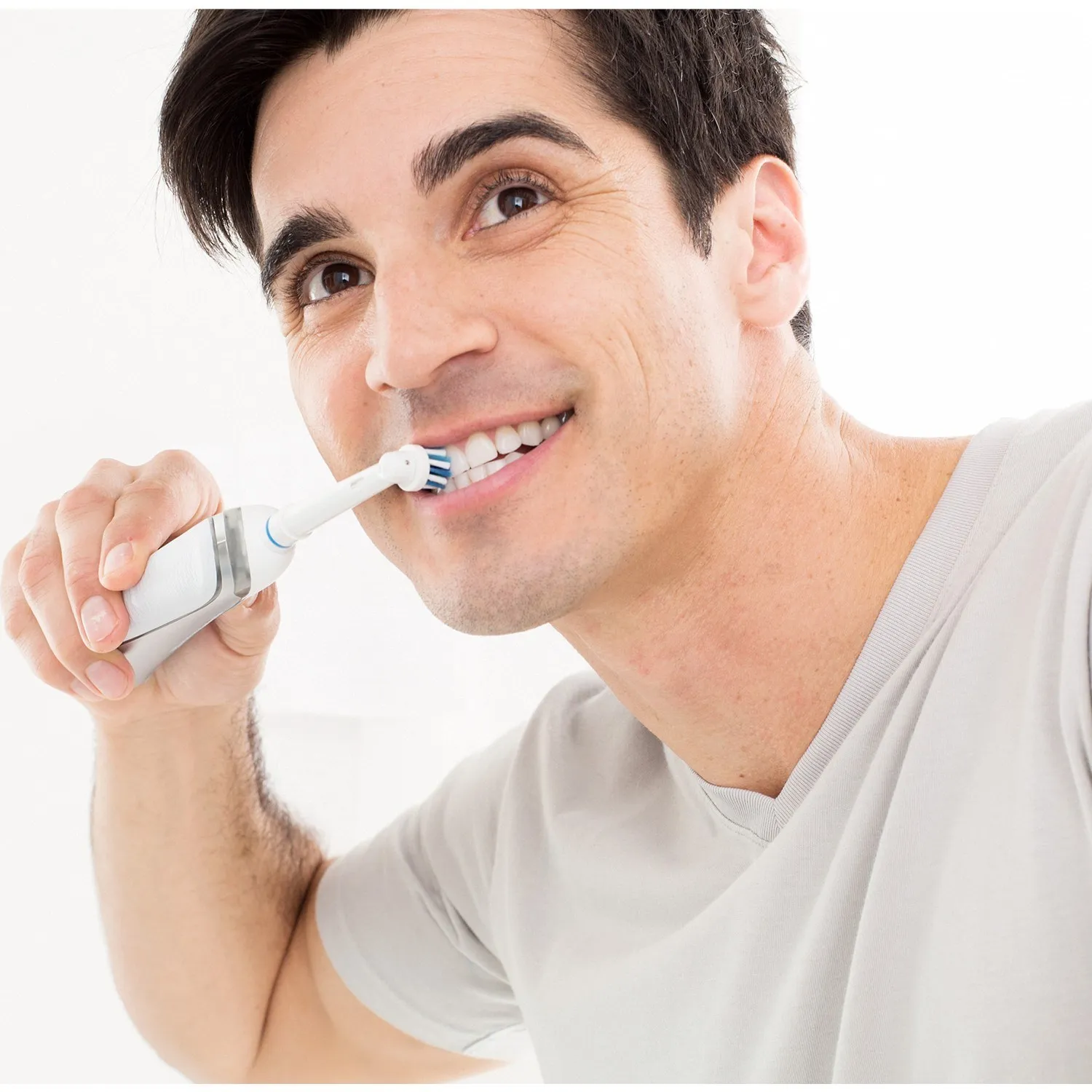 Сменная головка для электрической зубной щетки Oral B CrossAction 4'l hou|Межзубная щетка|